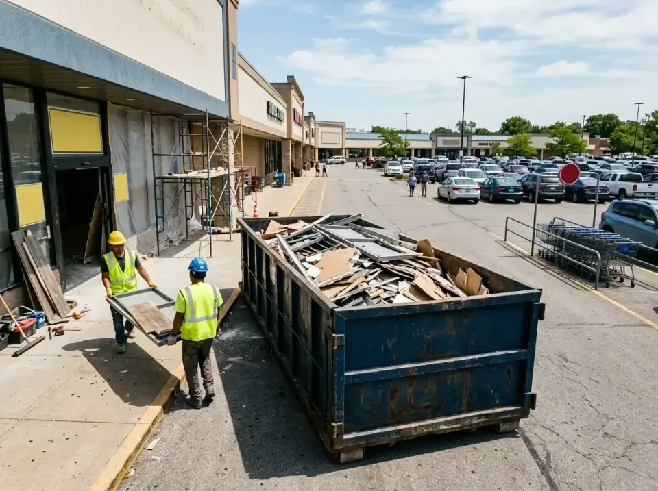 retail-store-renovation-debris-003 — frequently asked questions, Roll-off Dumpster Rentals in Tichigan, WI
